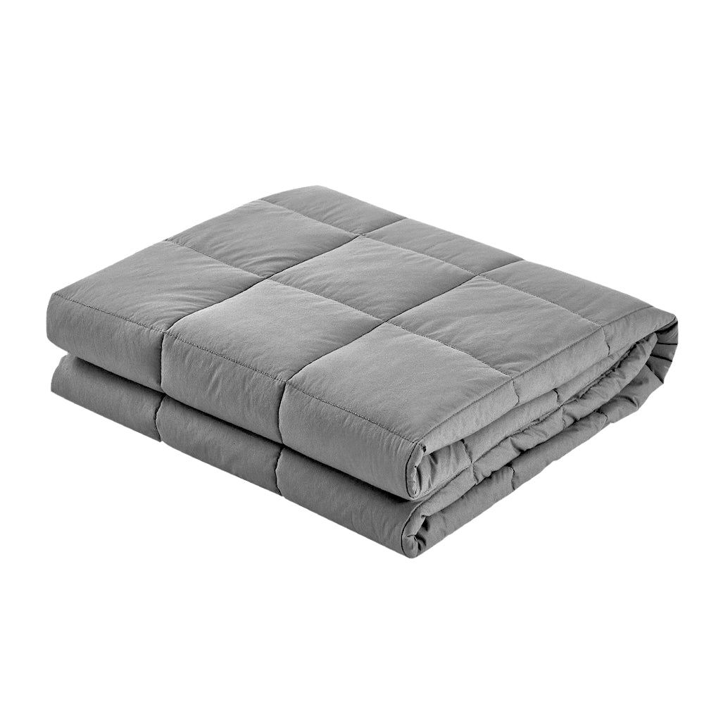 Callan Weighted Blanket – Light Grey – 7kg