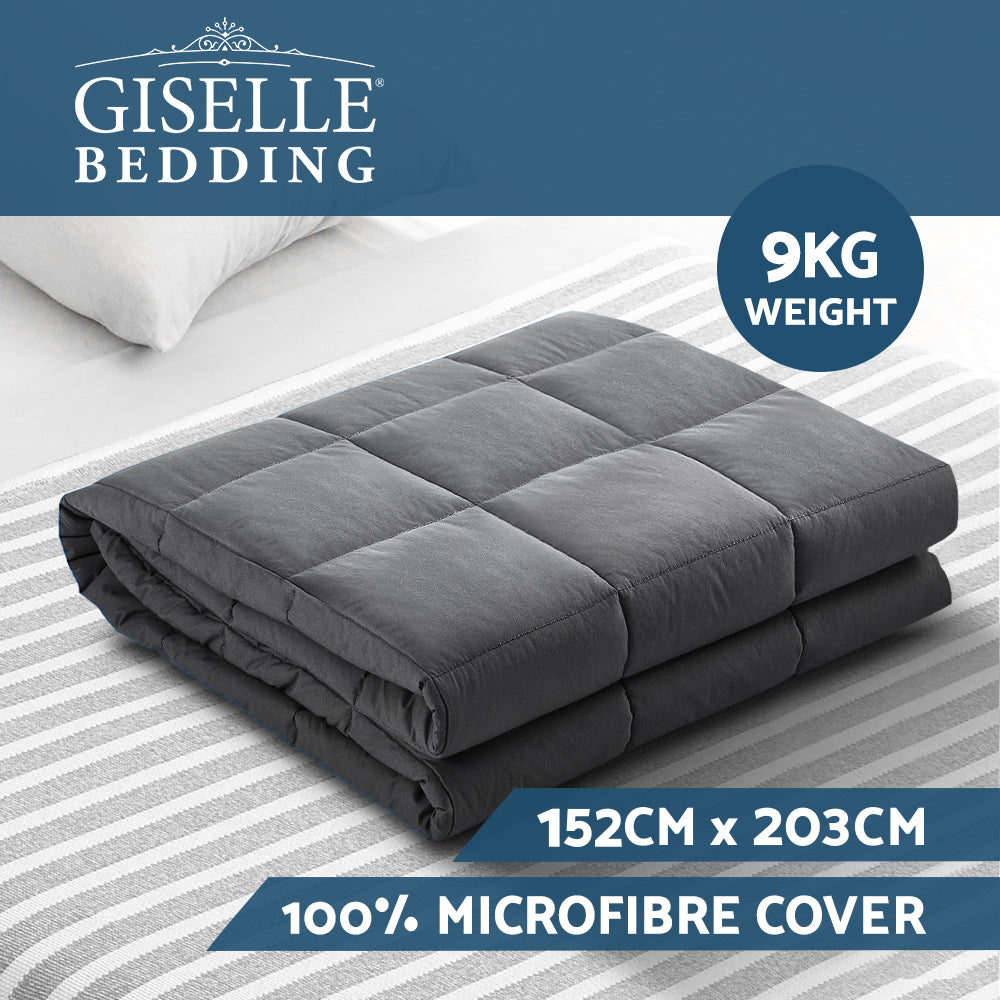 Callan Weighted Blanket – Dark Grey – 9kg