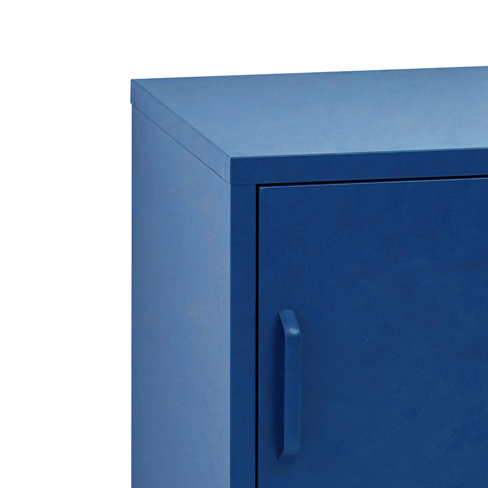 Valdez Metal Storage Cabinet – Blue – 38 cm