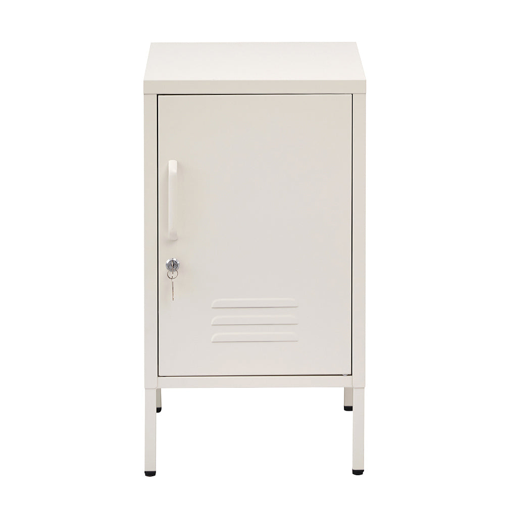 Valdez Metal Storage Cabinet – White – 38 cm