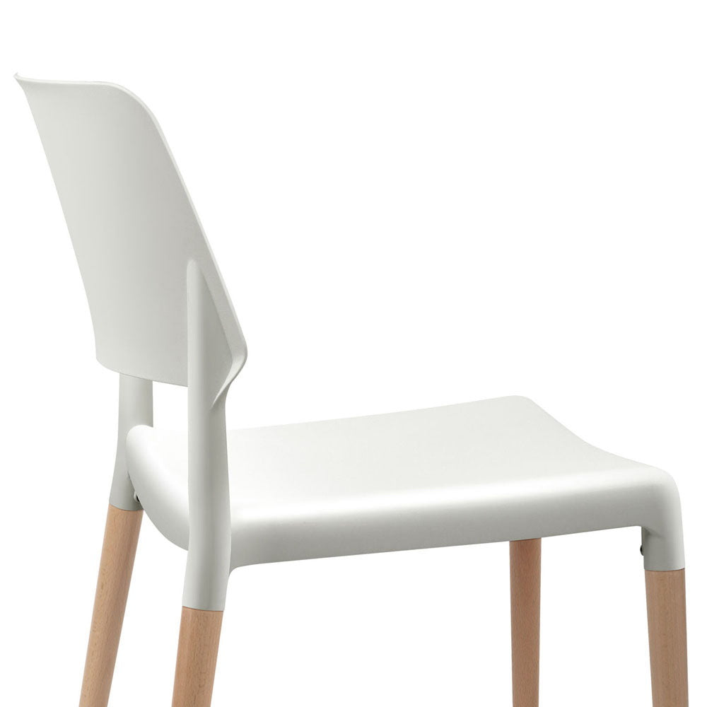 Belloch Replica Dining Chairs – White – Set of 4