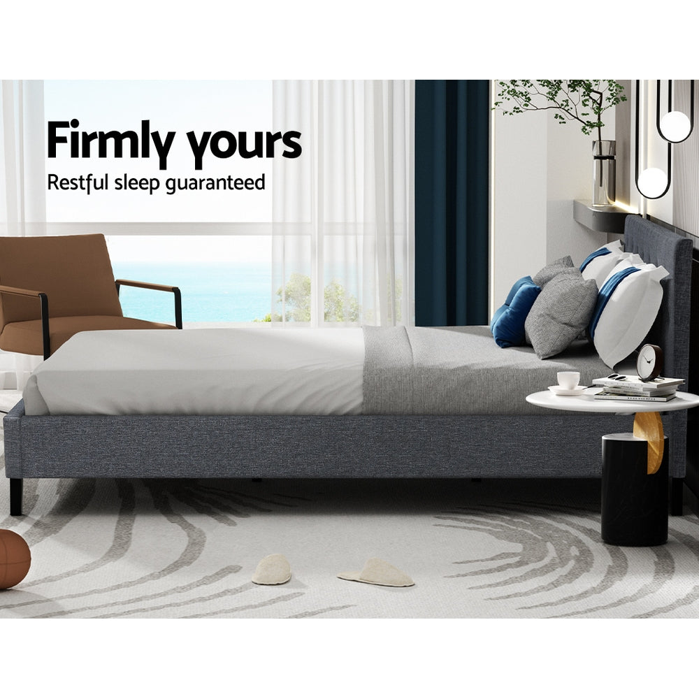 Finch Tufted Bed Head – Brown – Queen