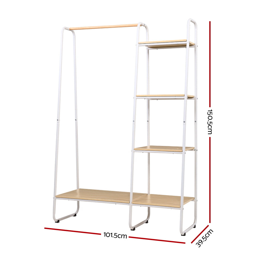 Ashford Clothes Rack Stand – White – Large