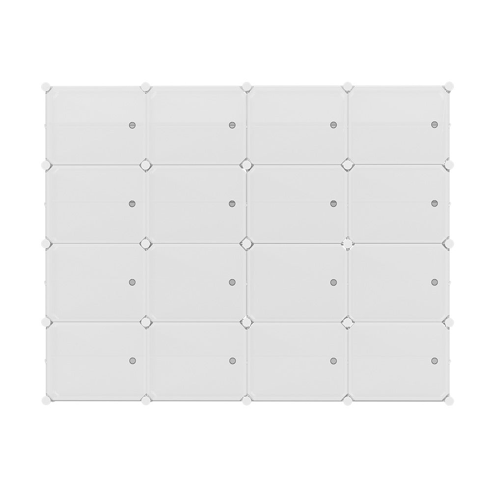 Arlon Modular Storage System – White – 16 Cube