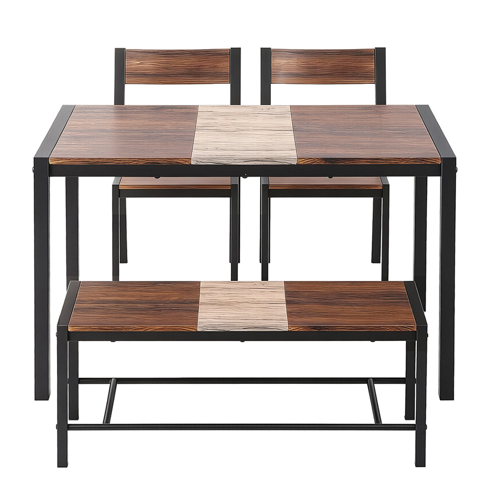 Alderon Dining Set – Brown – 4 Piece