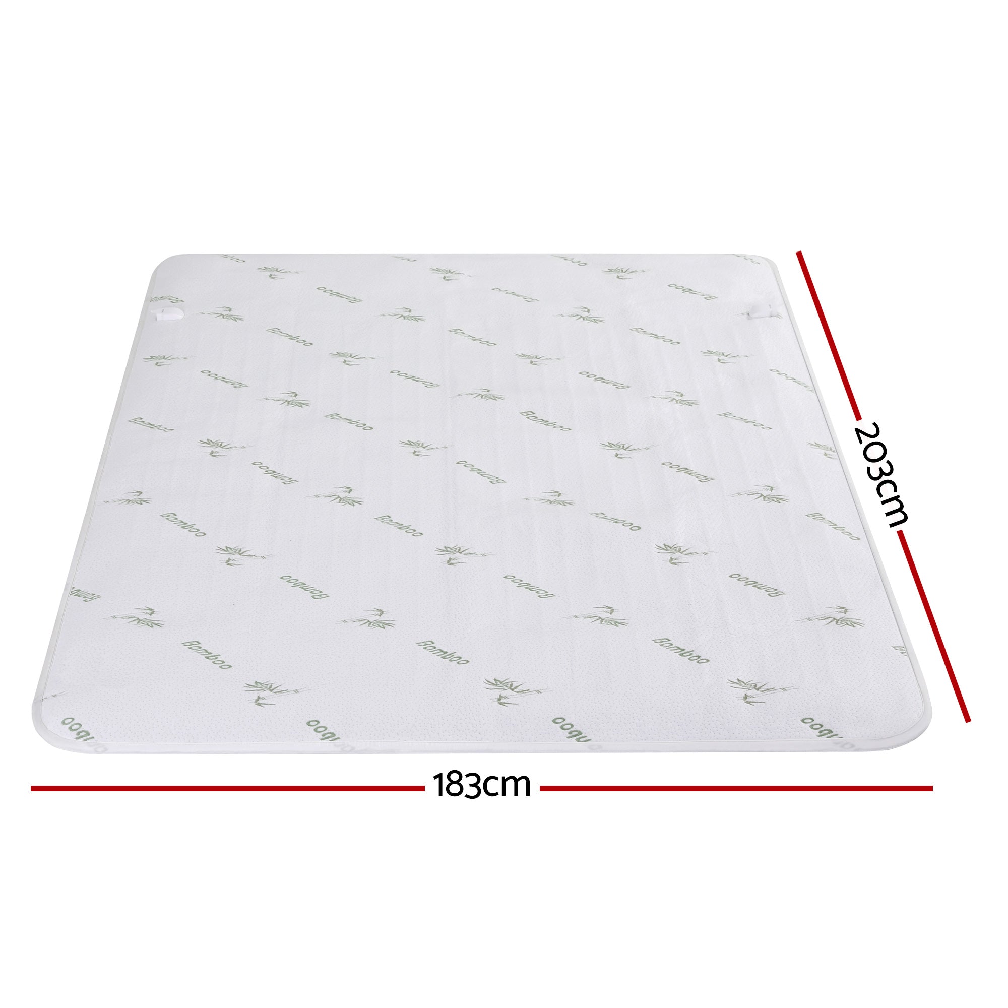 Bamboo Electric Blanket – White – King