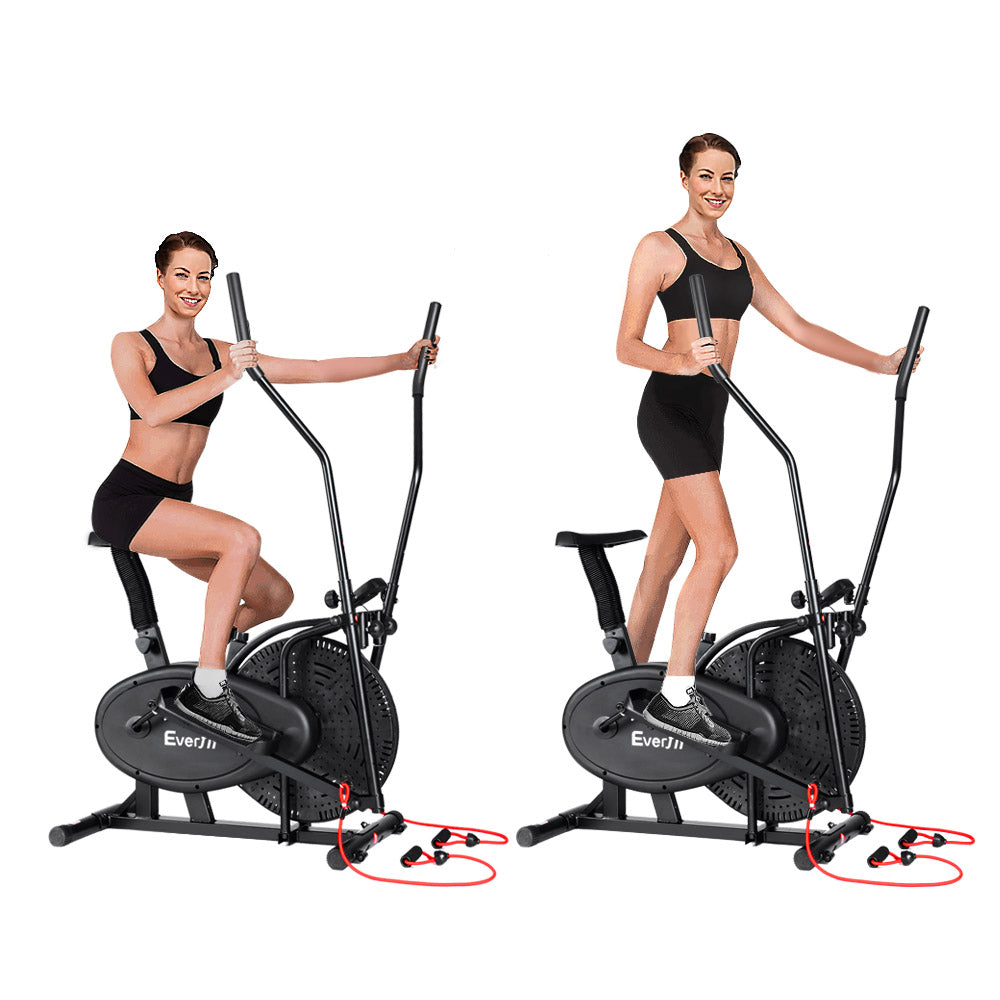 Stellar 4-in-1 Elliptical Cross Trainer – Black – 120kg Capacity