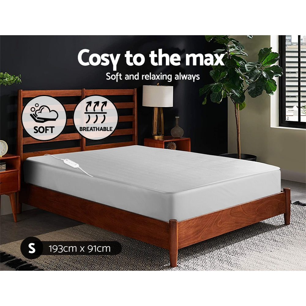 Nova Electric Blanket – White – Single