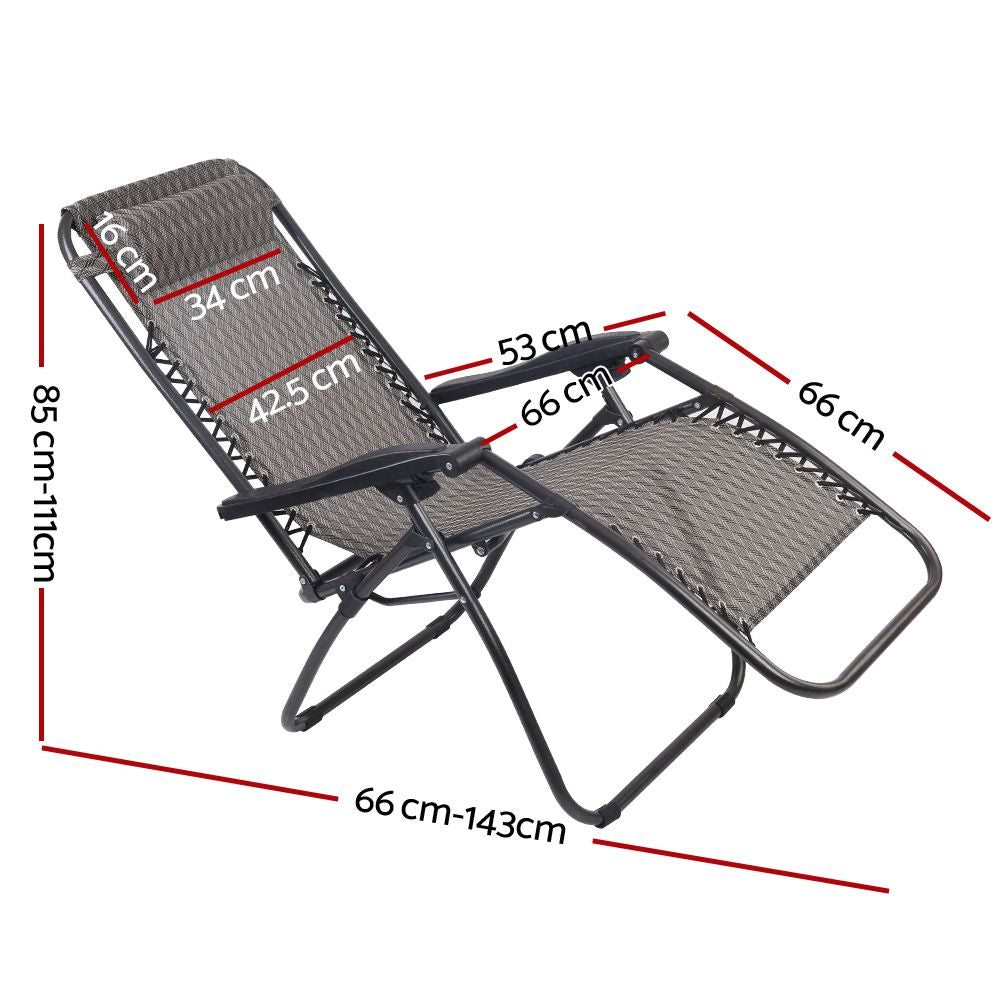 Nexus Zero Gravity Recliner Chair – Grey