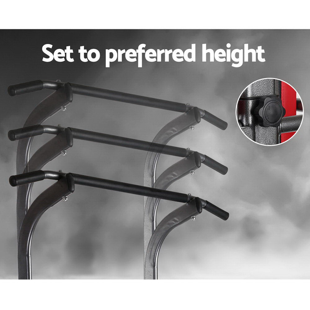 Apex Multi-Function Fitness Tower – Black – 200kg Capacity