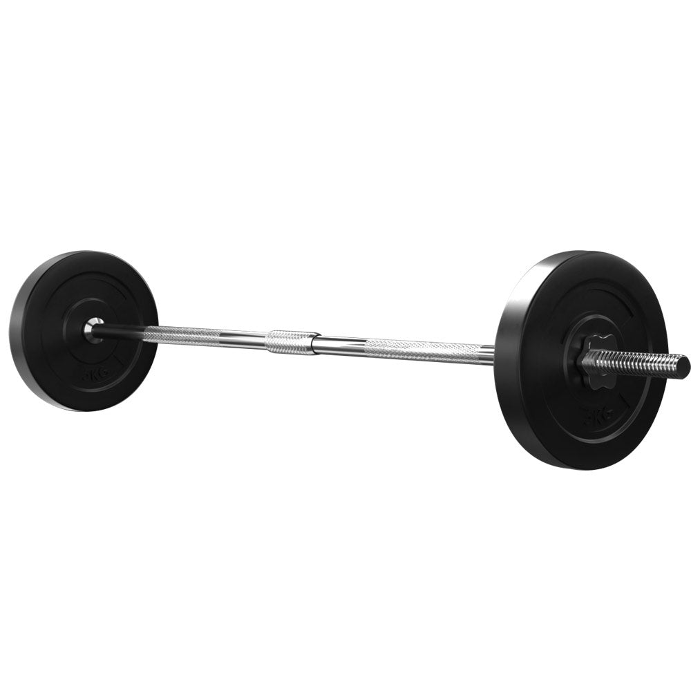 Titan Barbell Weight Set – Black – 18kg