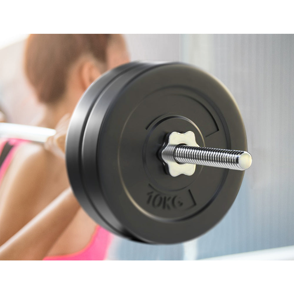 Everfit Barbell Weight Set – 48 kg – 168 cm