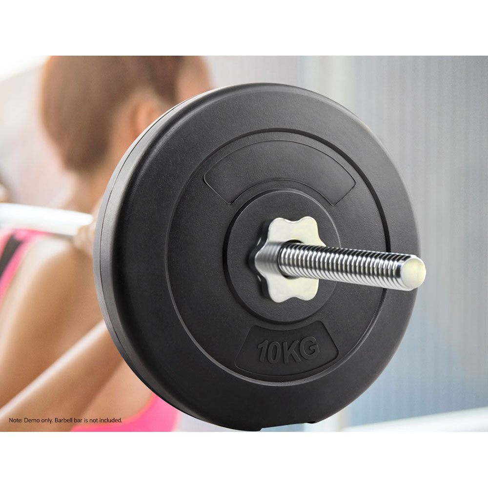 Atlas Weight Plates – Black – 10 kg Set