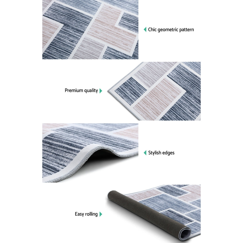 Sonnet Modern Rug – Grey – 160 × 230 cm