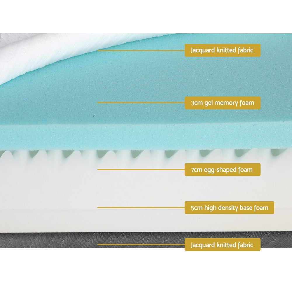 Cloudrest Gel Foam Mattress – Medium – Double