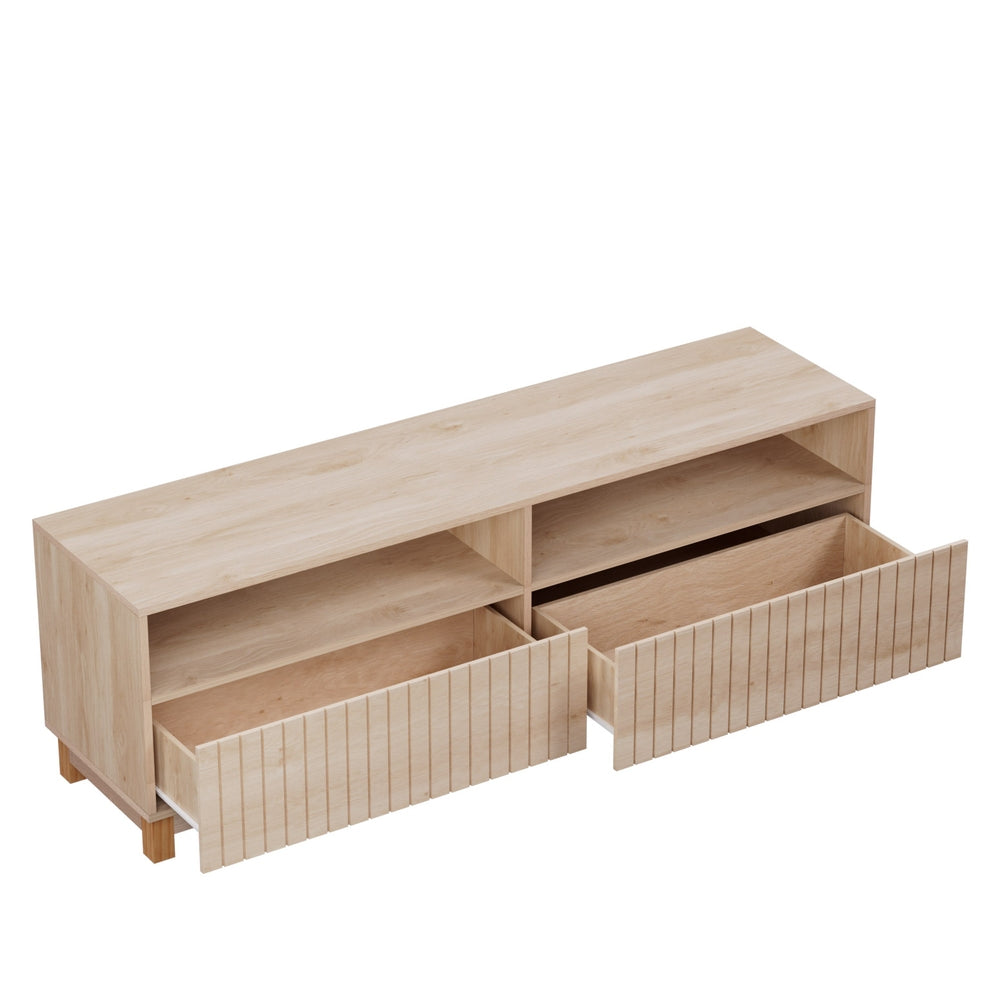 Karel TV Cabinet Entertainment Unit – Pine – 150 cm