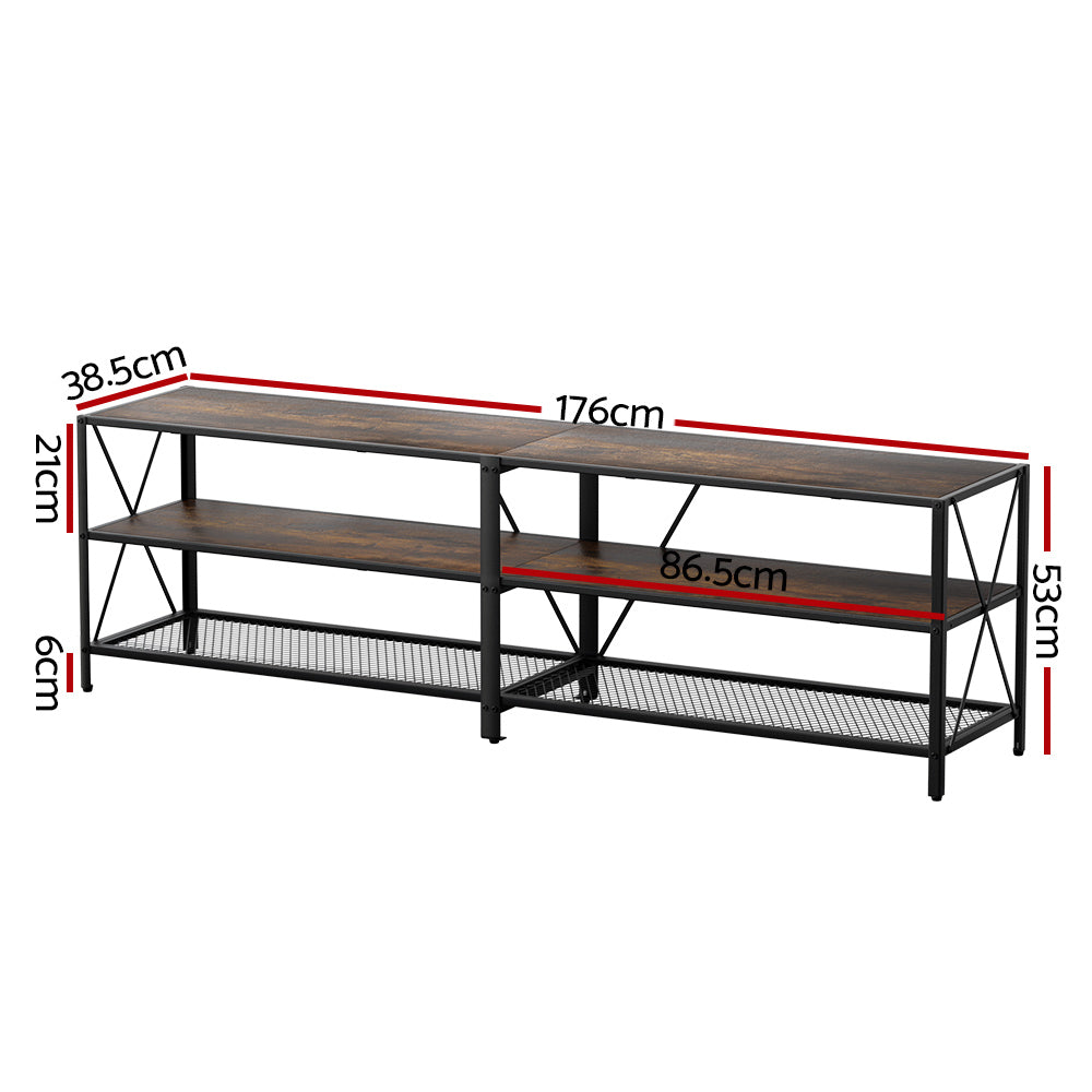 Howard Entertainment Unit TV Stand – Walnut – 176 cm