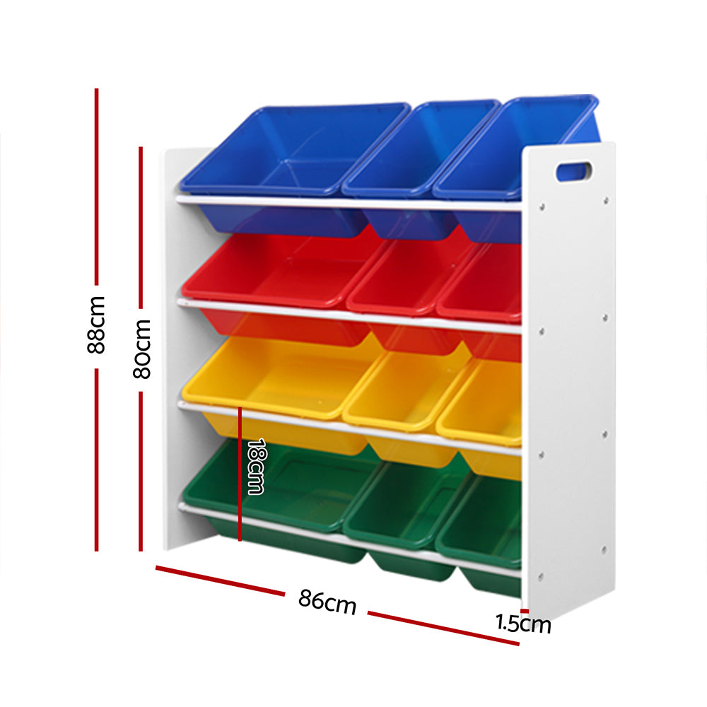 Cosmo Kids Storage Rack – Multi – 12 Bins