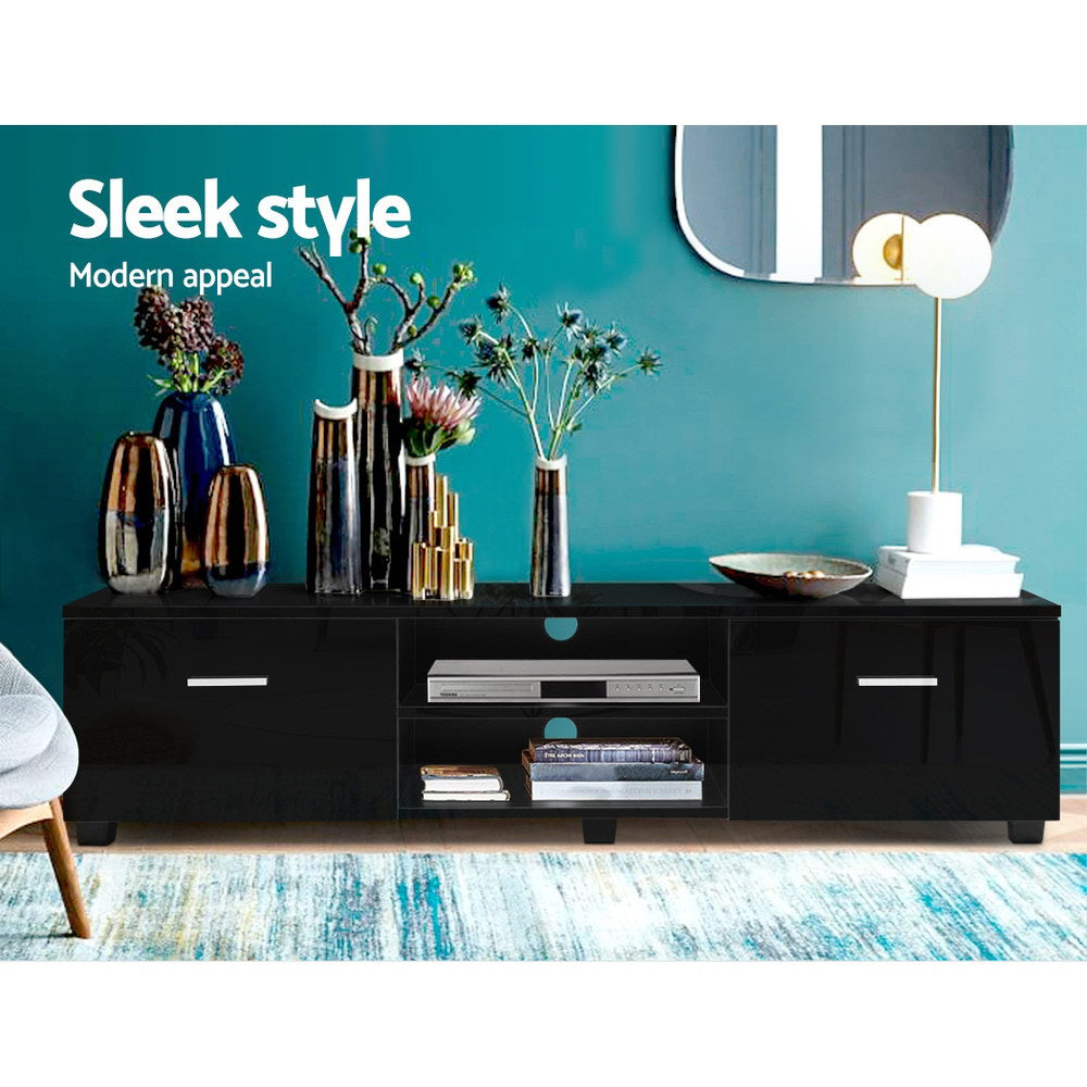 Zephyr Entertainment Unit – Black – 140 cm