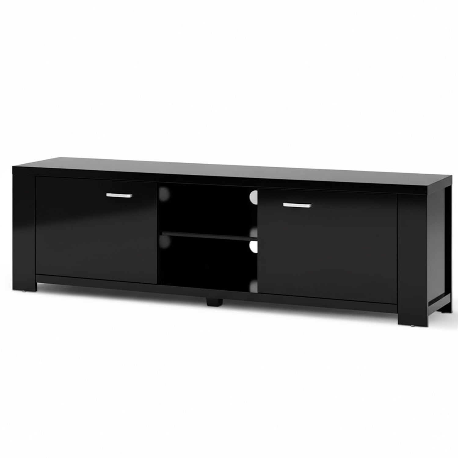 Nova TV Cabinet – Black – 160 cm