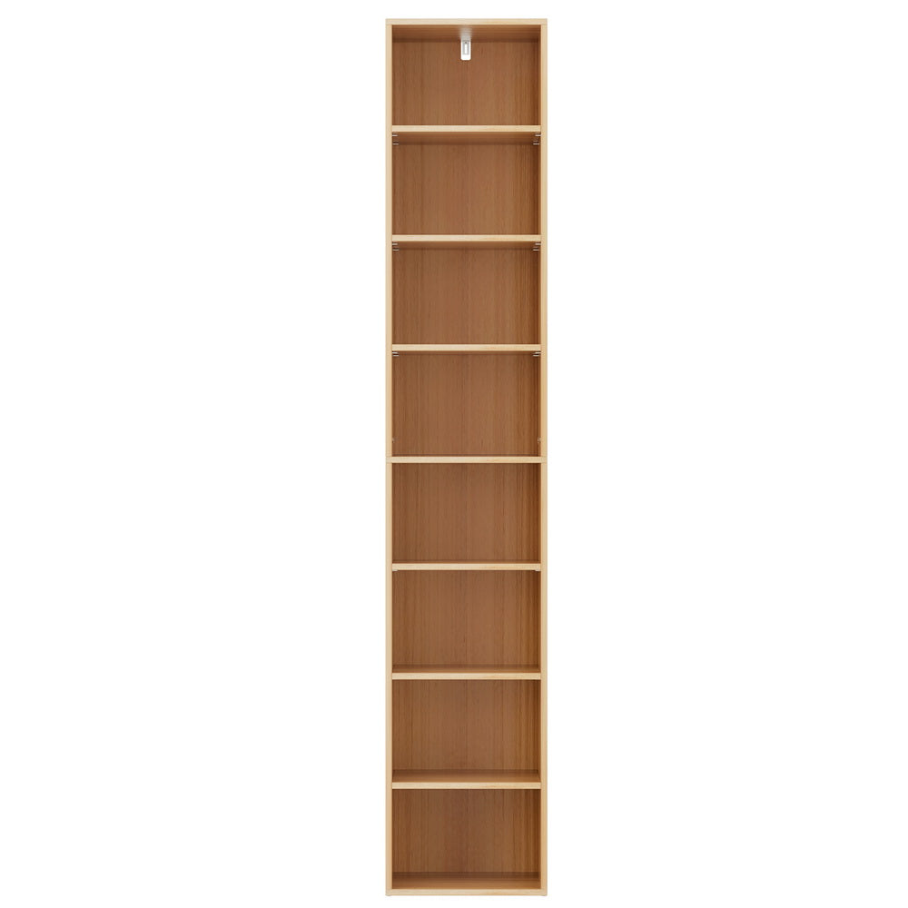 Milo Bookshelf – Pine – 8 Tiers