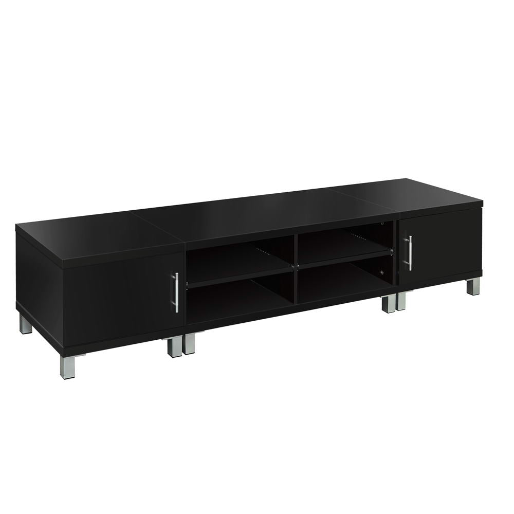 Zenith TV Entertainment Unit – Black – 190 cm