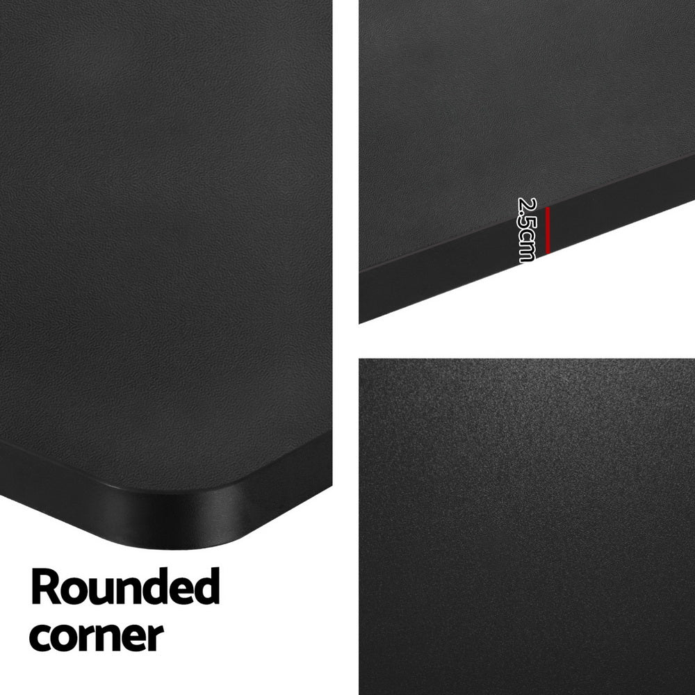 Callan Electric Sit Stand Desk – Black – 140 cm