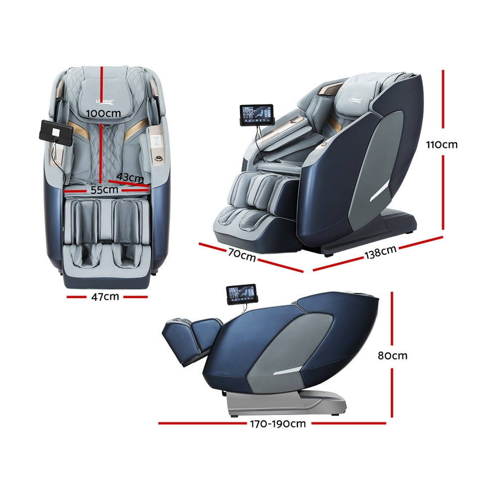 Melisa 4D Electric Massage Chair – Grey