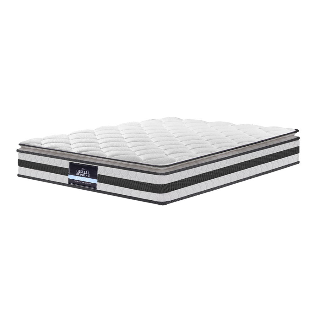 Normay Pillow Top Mattress – White – King