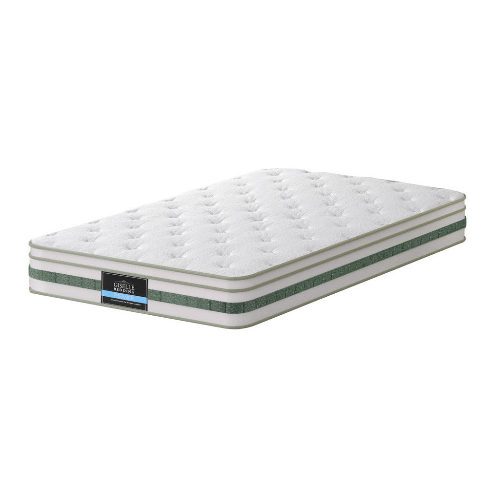 Alderon Euro Top Mattress – White – King Single