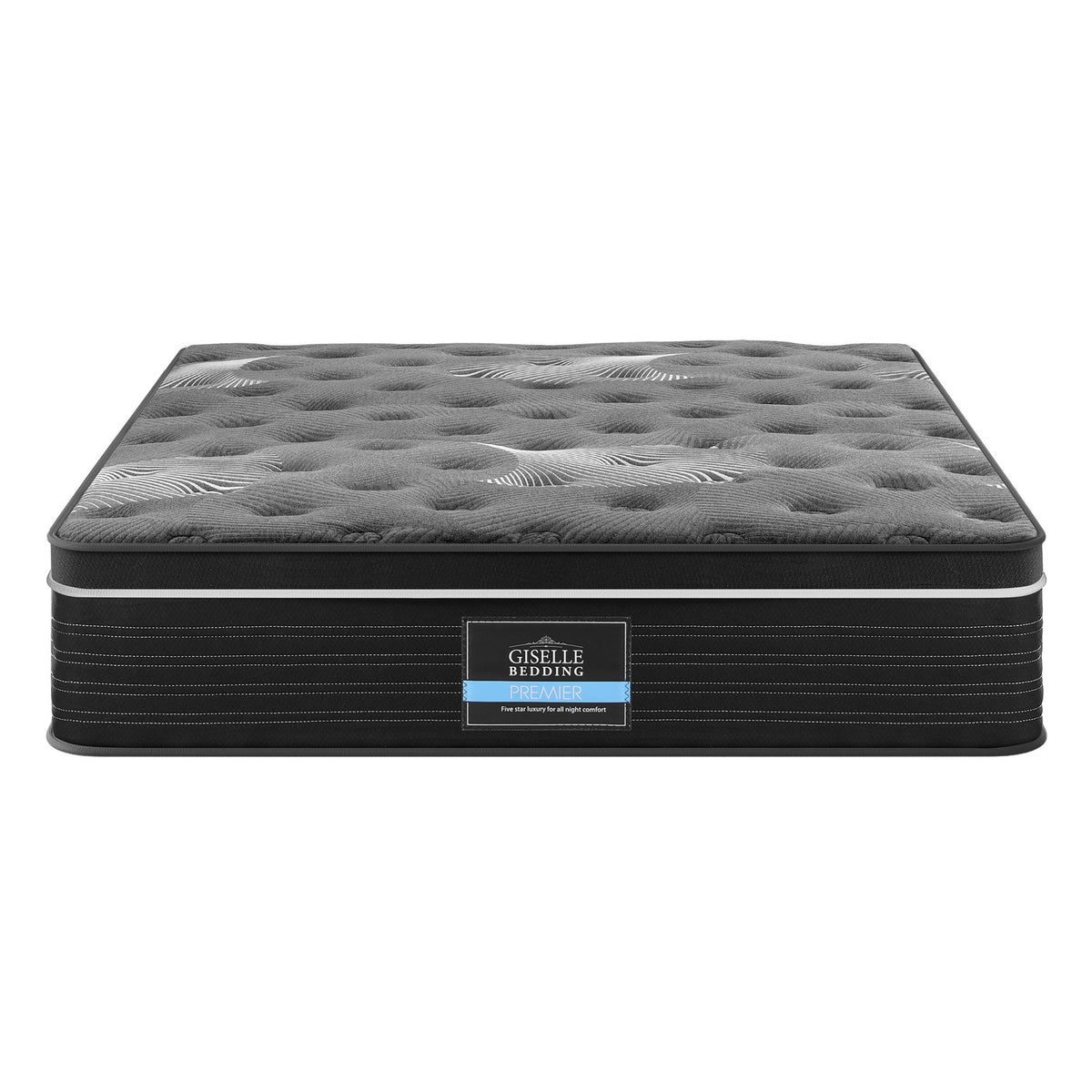 Nova Euro Top Mattress – Black – Double