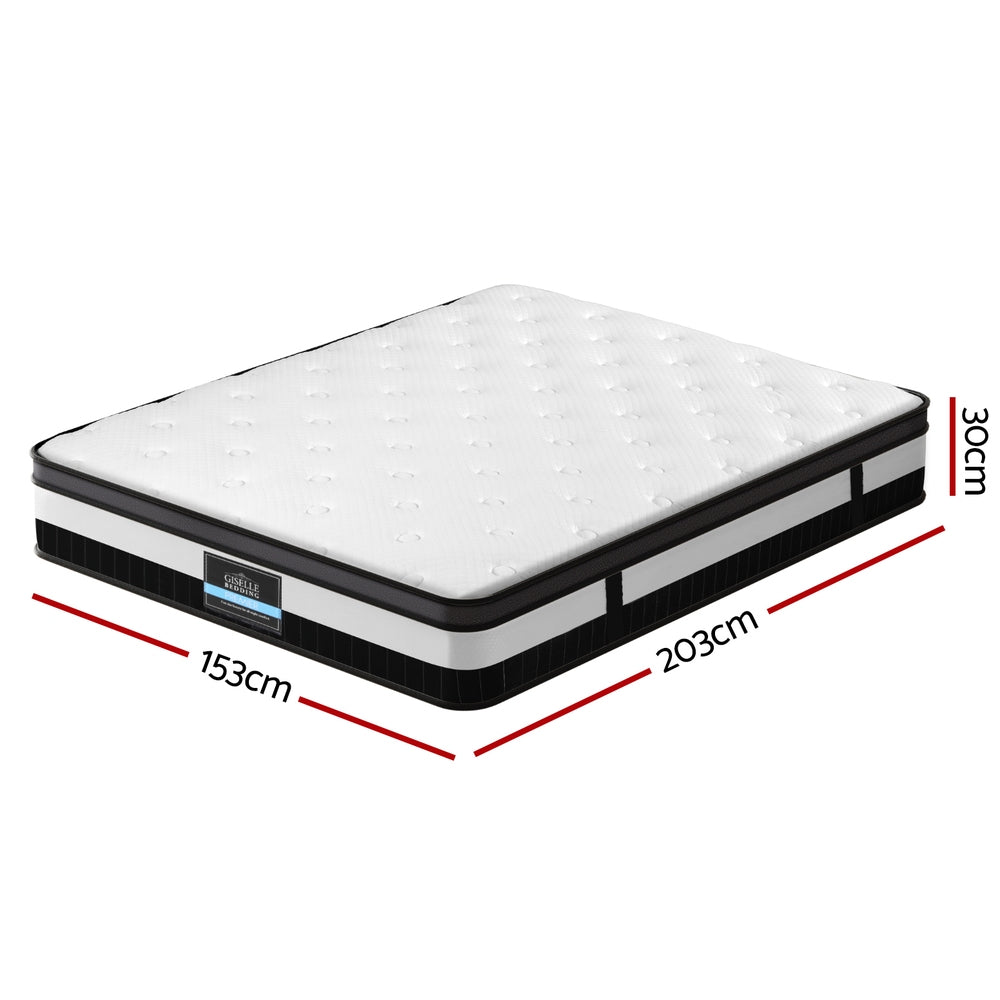 Nightsky Euro Top Mattress – White – Queen