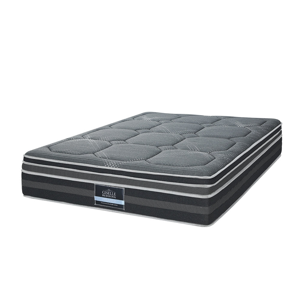 Kairo Dual Euro Top Bamboo Cover Mattress – Beige – Queen