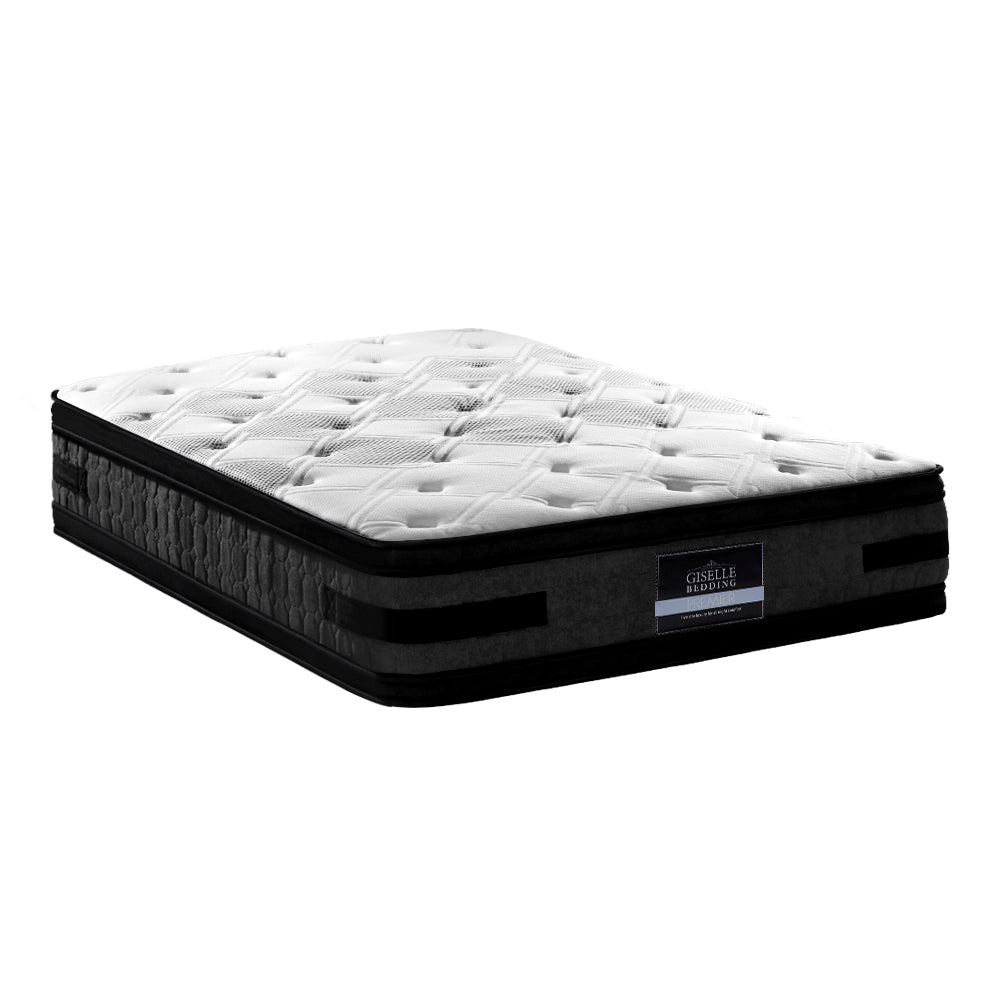 Kairo Cool Gel Memory Foam Dual-Sided Mattress – White – Double