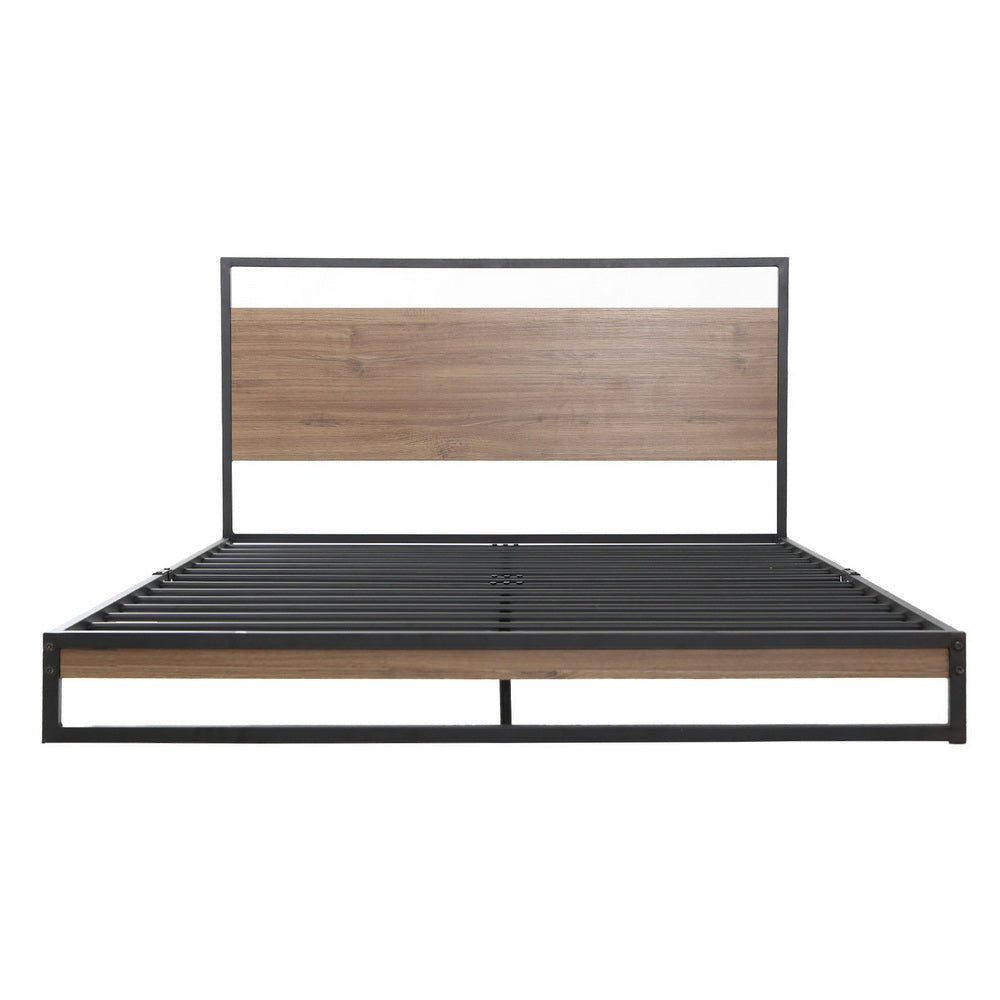 Dane Metal Bed Frame – Black – King
