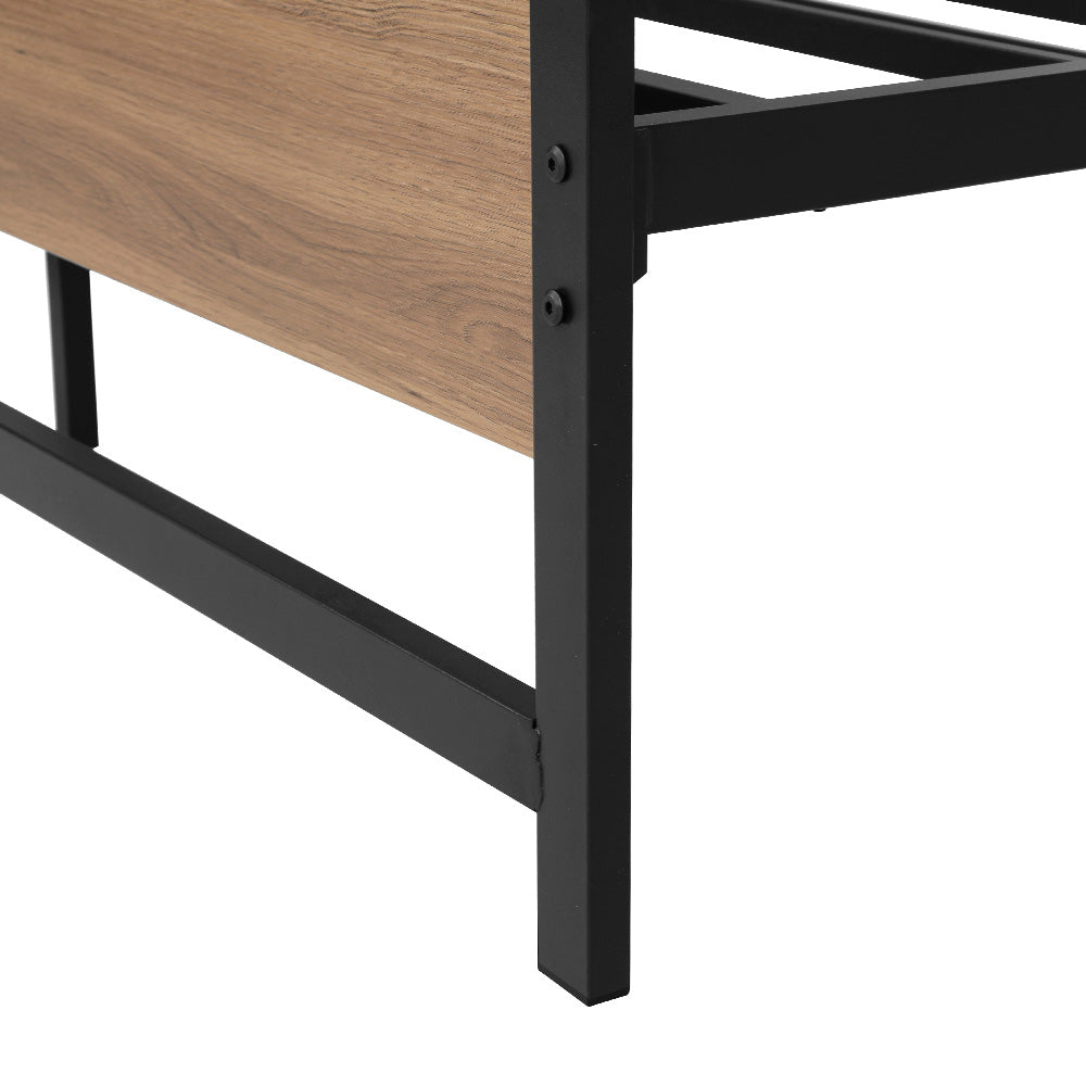 Carter Bed Head – Black – Double