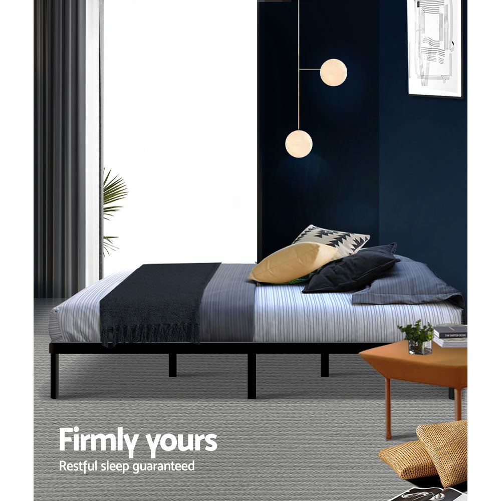 Marlow Metal Bed Frame – Black – Double