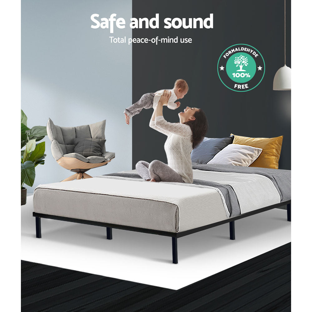 Marlow Metal Bed Frame – Black – Double
