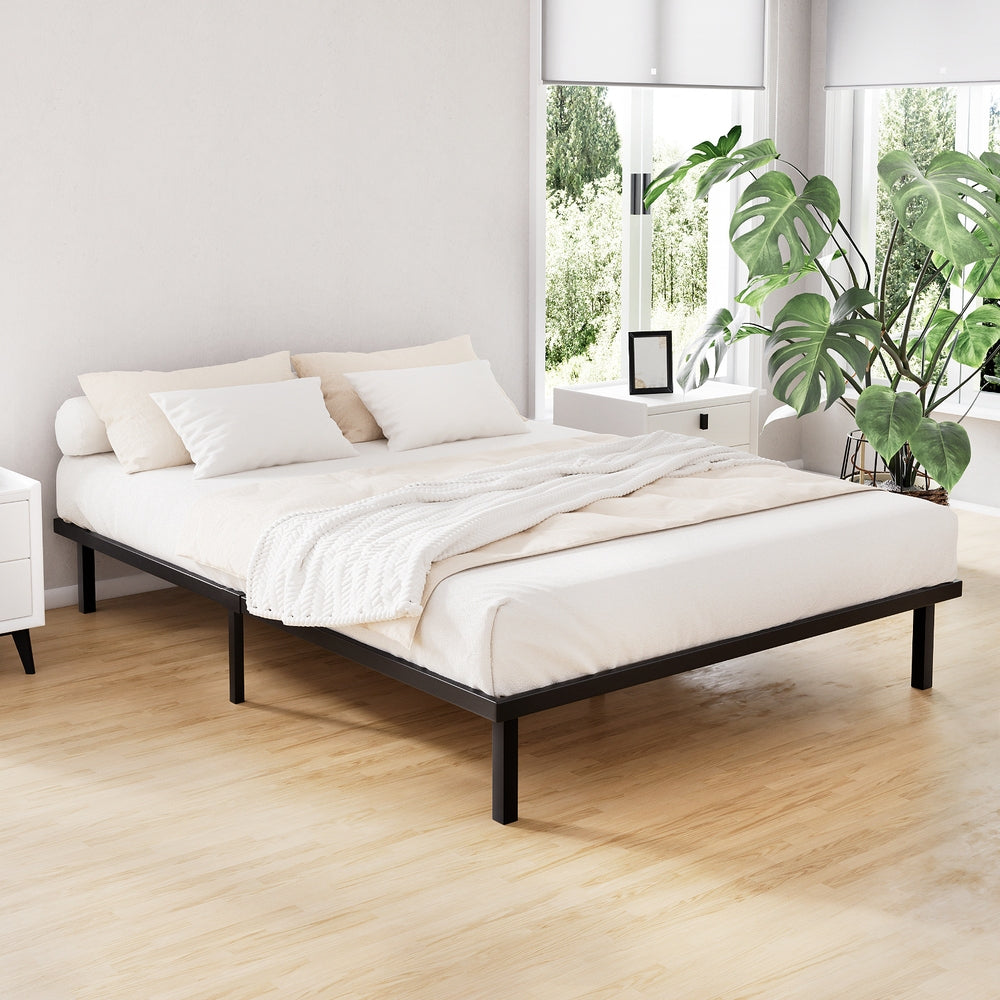 Marlow Metal Bed Frame – Black – Double