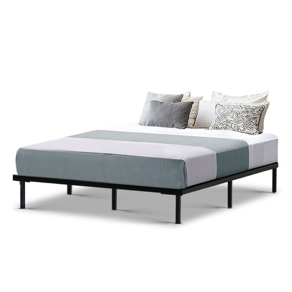 Kairo Metal Bed Frame – Black – Queen