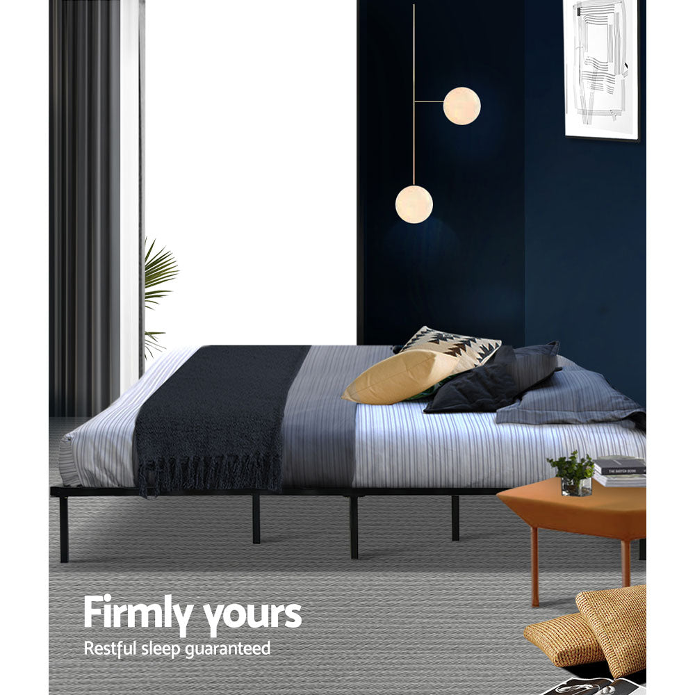 Kairo Metal Bed Frame – Black – Queen