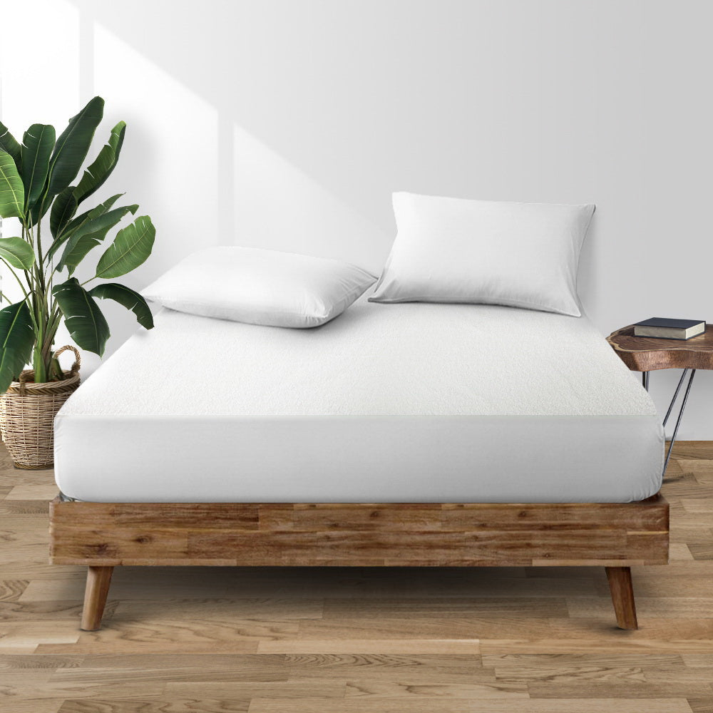Bamboo Waterproof Mattress Protector – Queen