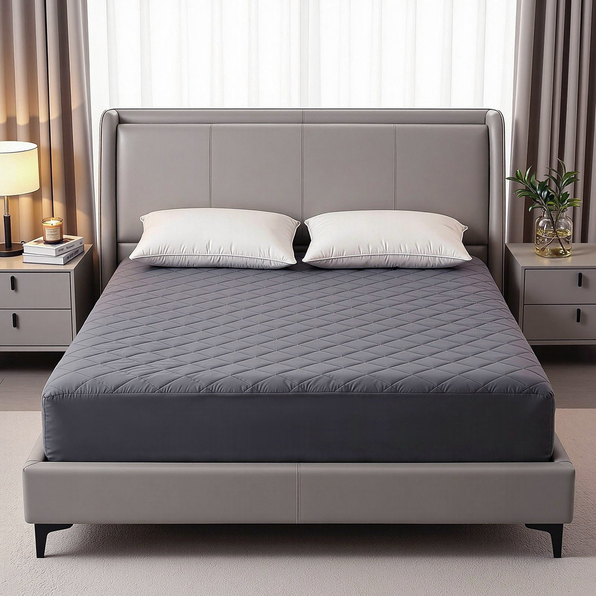 Giselle Water - Resistant Mattress Protector Microfiber 360° Fit – King
