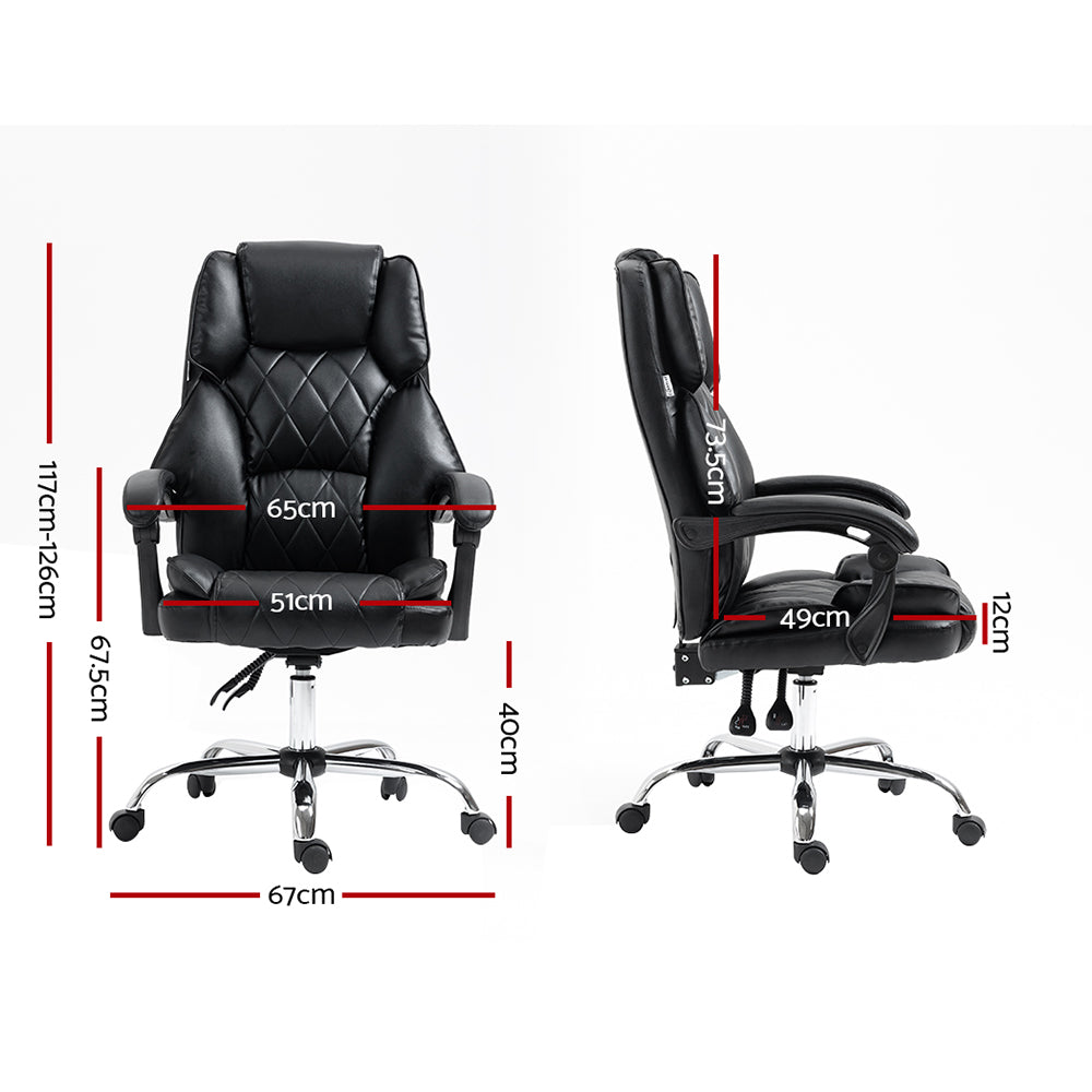 Camelon Executive Office Chair – Black – Standard