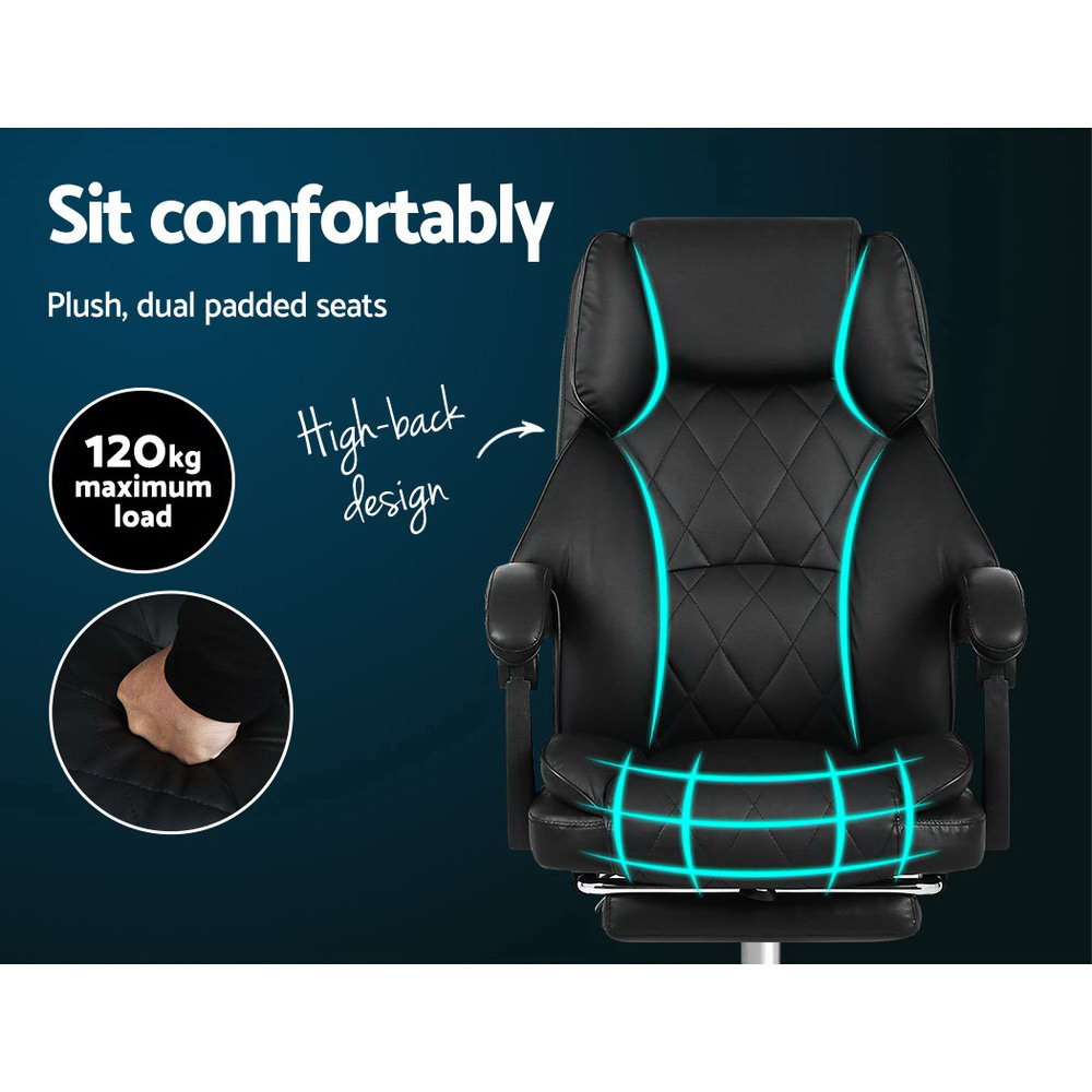 Veneto Executive Office Chair – Black – Standard