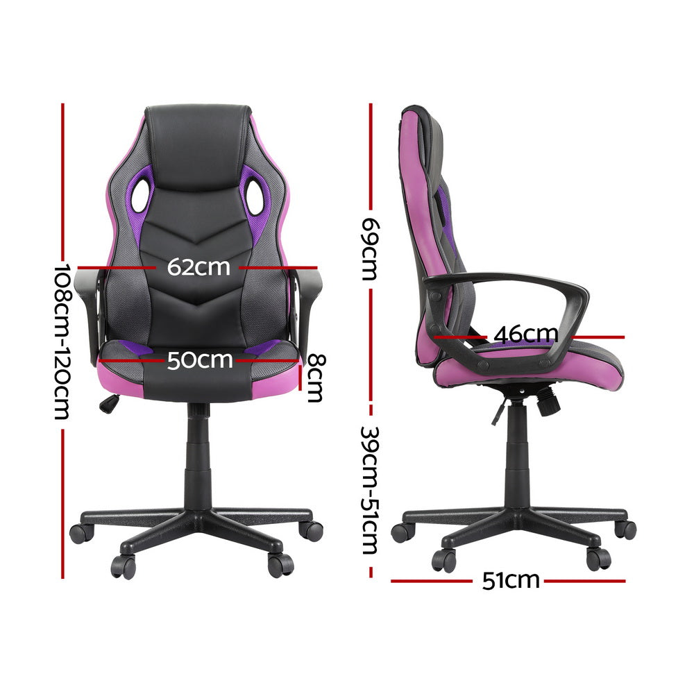 Vortex Gaming Chair – Purple – Standard
