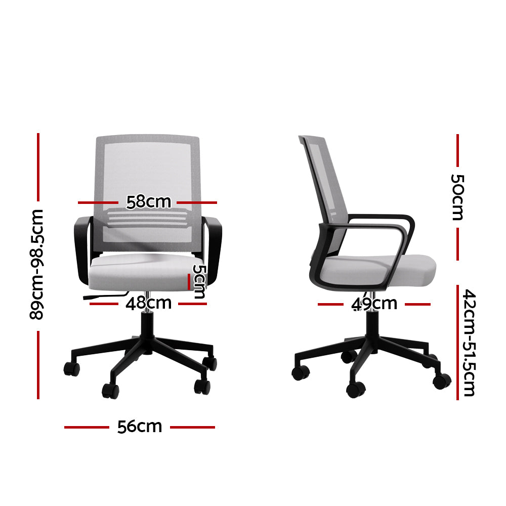 Nexus Mesh Office Chair – Grey