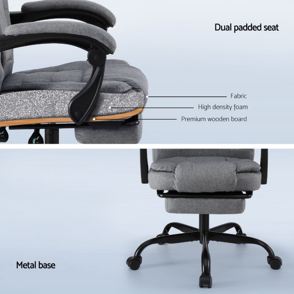 Modena Executive Office Chair – Grey – Standard