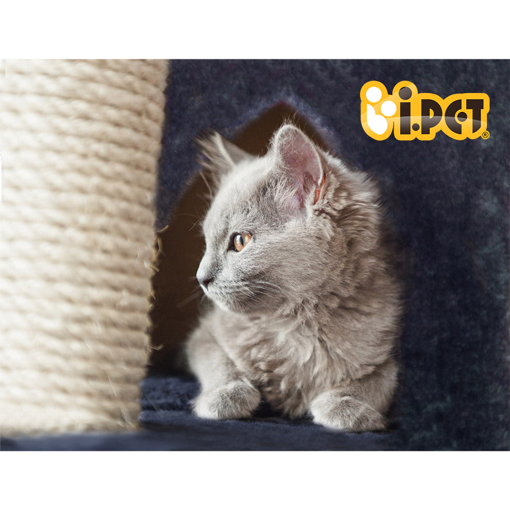 Summit Cat Tree Tower – Grey – 244 cm