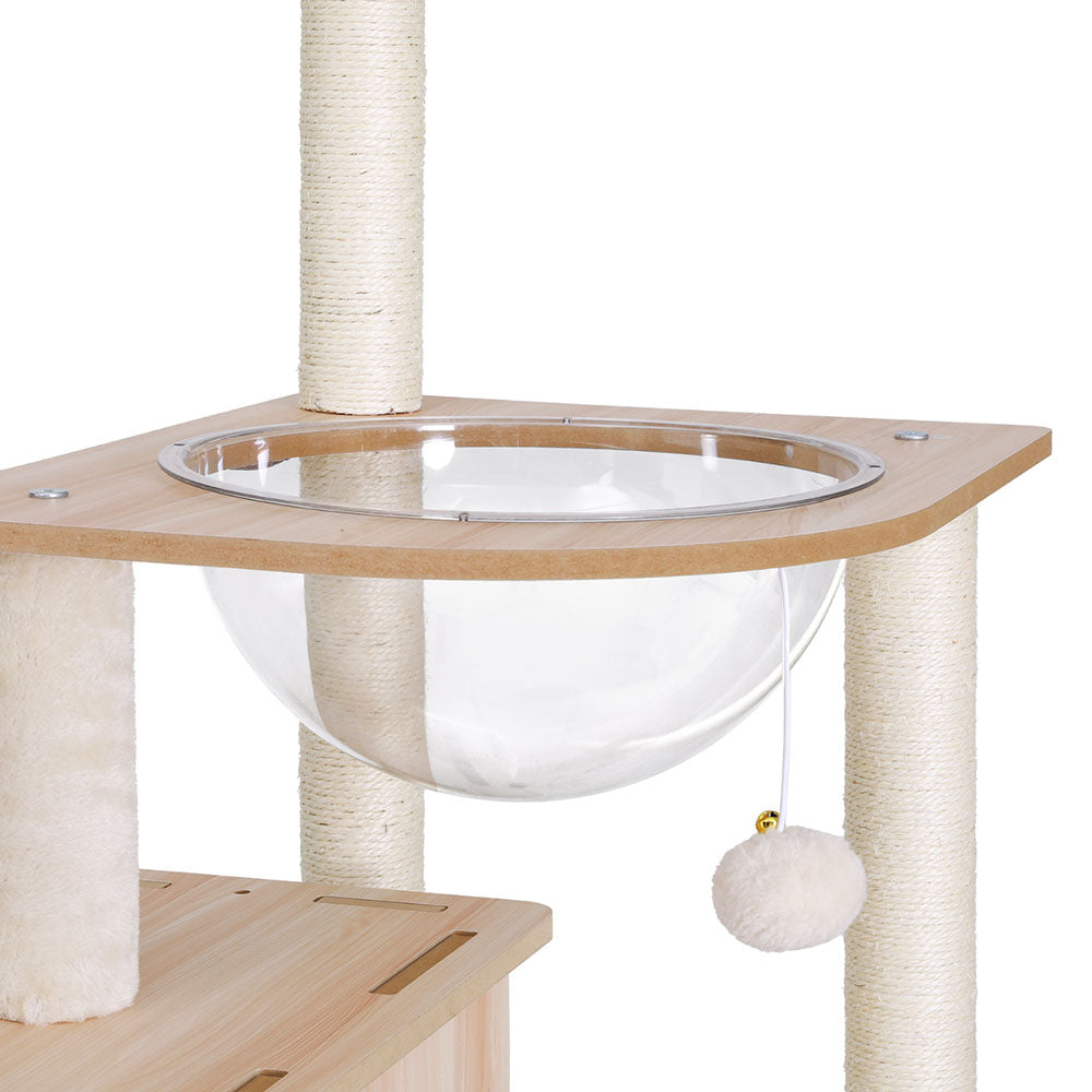 Devon Cat Scratching Tree – Beige – 142 cm